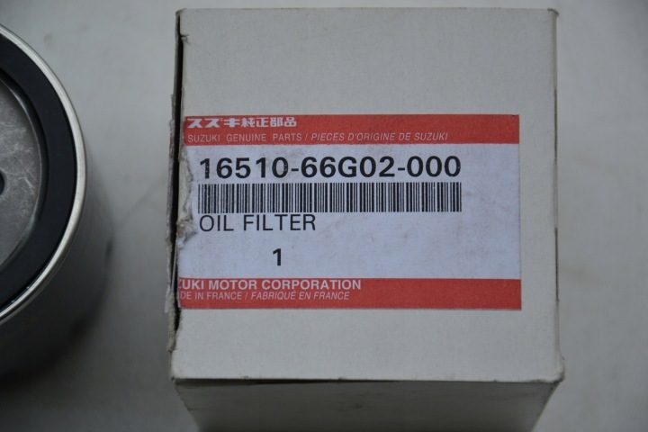 Suzuki OE 16510 66G02 000 фильтр масляный, фото 3