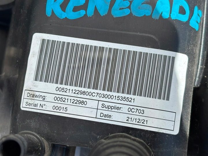 JEEP RENEGADE АДСОРБЕР 1.3 ГИБРИД 00521122980, фото 4