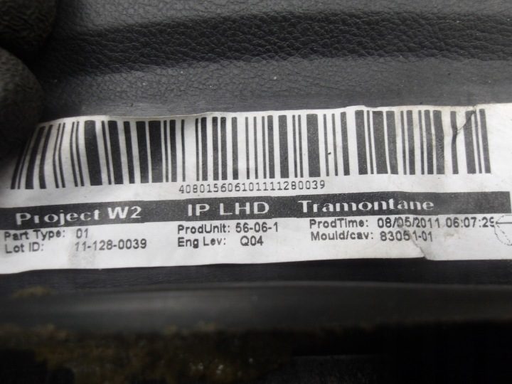 Торпедо Peugeot 508 2.0HDI 163 л.с. 2011 г. 9688971380, фото 12