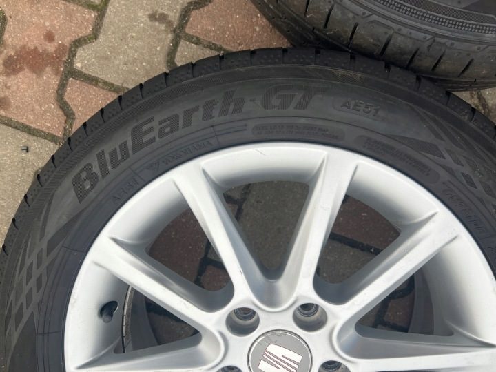 Колеса диски алюминиевые Seat Leon 16'' 5X112 шины лето Hankook 205/55R16 205/55/16, фото 8