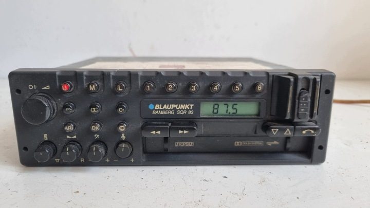 Автомагнитола Blaupunkt Porsche BMW Mercedes Bamberg SQR 83 1-DIN, фото 1