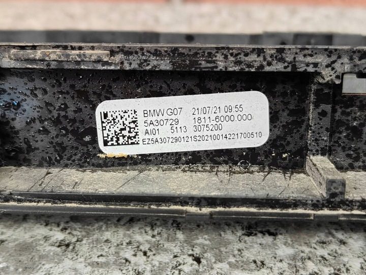 BMW X7 G07 МОЛДИНГ КРЫШКИ БАГАЖНИКА РУЧКА + КАМЕРА 7458169 5A1A179 5A30729, фото 6