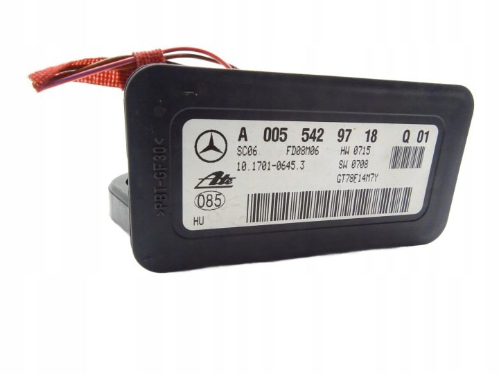 Датчик ускорения скорости ESP A0055429718 Mercedes CLK W209 рестайлинг, фото 1