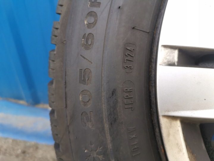 VOLKSWAGEN CADDY TOURAN VW КОЛЕСА ДИСКИ ЛИТЫЕ ДИСКИ ЗИМНИЕ ШИНЫ 205/60R16, фото 7