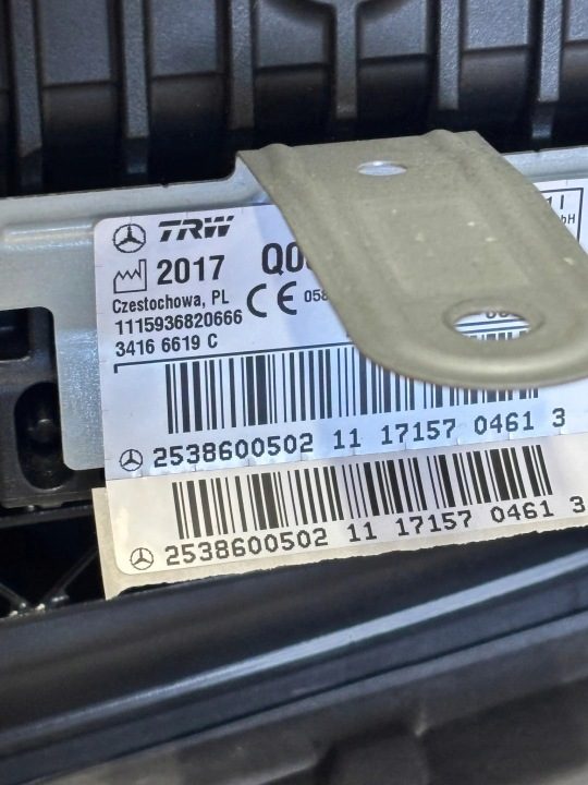 ПАНЕЛЬ КОНСОЛЬ ПОДУШКА БЕЗОПАСНОСТИ ПАССАЖИРА MERCEDES GLC W253 AMG ЕВРОПА, фото 12