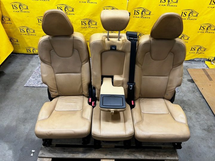 ПОДУШКА СИДЕНЬЯ СПИНКА ДИВАН КОЖА ЗАДНЯЯ 2 РЯД ISOFIX VOLVO XC90 II 2018 г., фото 1