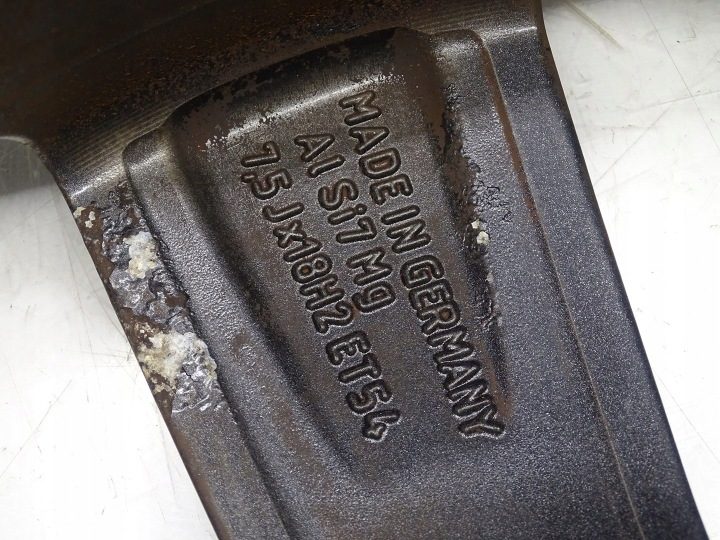 Литой диск Audi OE 446.1 AUDI A3 8P 8P0601025BS S-LINE ROTOR 7.5" x 18" 5x112 ET 54, фото 12