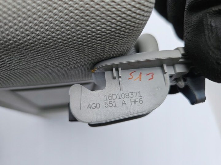 СОЛНЦЕЗАЩИТНЫЙ КОЗЫРЕК ЛЕВЫЙ AUDI A6 C7 4G A7 MONDSILBER, фото 5