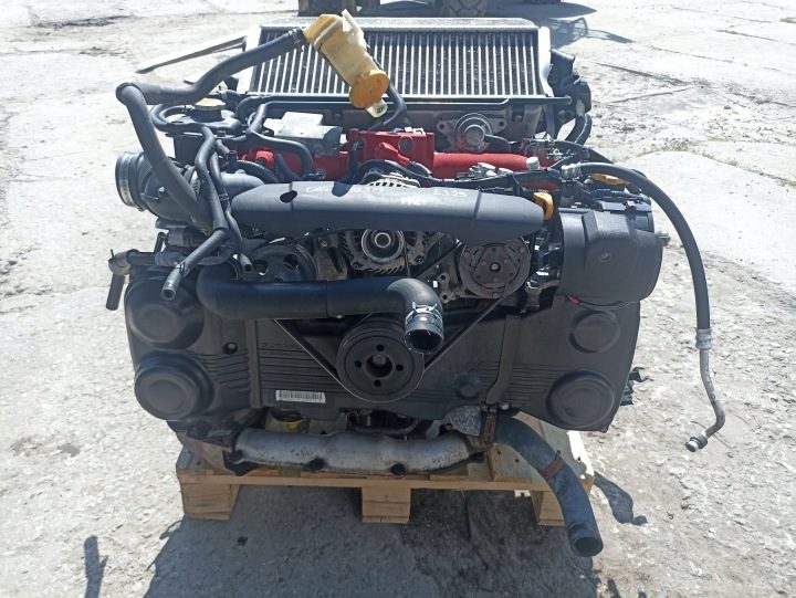 SUBARU IMPREZA WRX STI ДВИГАТЕЛЬ 2.5 бензин EJ257 + КОРОБКА ПЕРЕДАЧ TY856UG1KA, фото 2