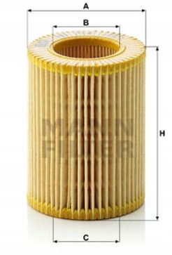 Mann-Filter HU 714 x Фильтр масляный, фото 1