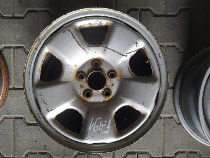 Штампованный диск Subaru OE Impreza Forester Legacy 6.0" x 15" 5x100 ET 48, фото 1