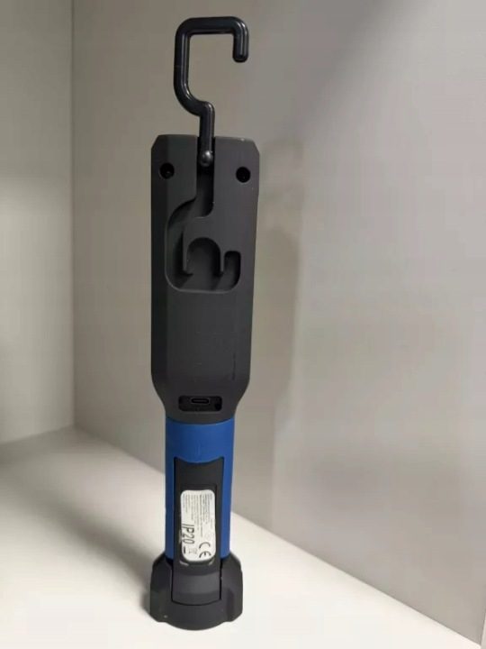 Фонарик гаражный LED аккумулятор Li-Ion USB-C магнит крюк BMWL0246, фото 2