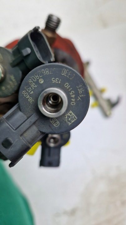 КОМПЛЕКТ OPIŁKOWY CITROEN C2 1.4 HDI 0445110135 ФОРСУНКИ 4 шт. + НАСОС, фото 3
