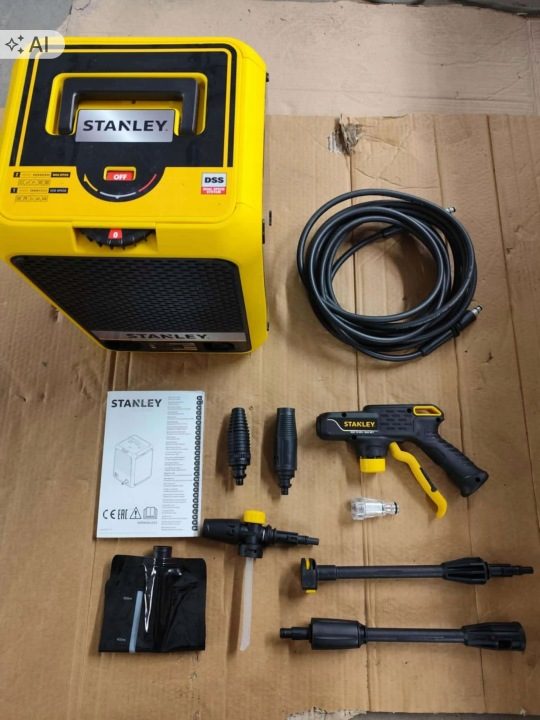 Stanley Мойка высокого давления 180 бар 2700W шланг 8m SXPW25CDSS-E, фото 5