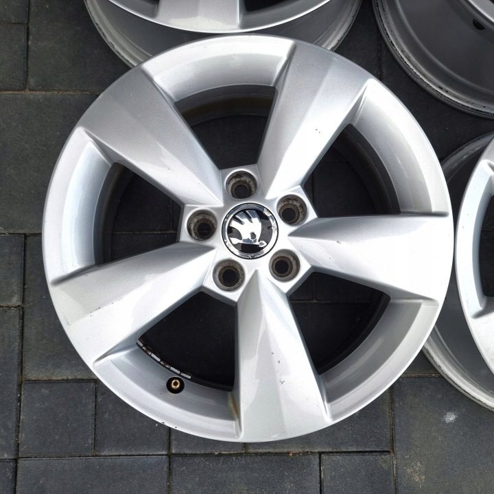4× Литой диск Skoda OE Carme 15" 6.0" x 15" 5x100 ET 37, фото 5