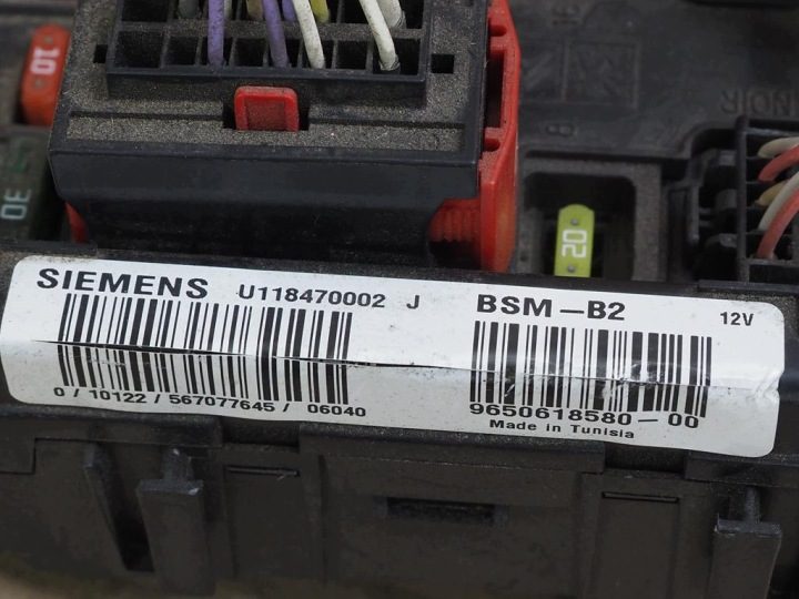 Citroen Berlingo I блок предохранителей BSM 9650618580, фото 7