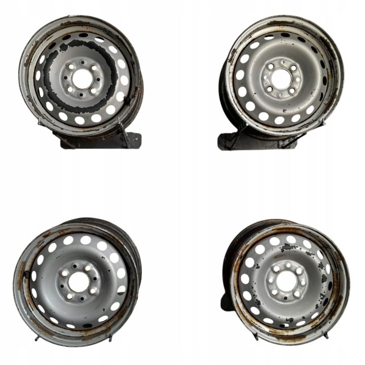 4× Штампованный диск Fiat OE 5.0" x 13" 4x98 ET 35, фото 1