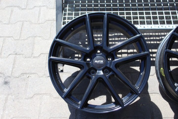4× Литой диск Platin 7.0" x 18" 5x112 ET 43, фото 1