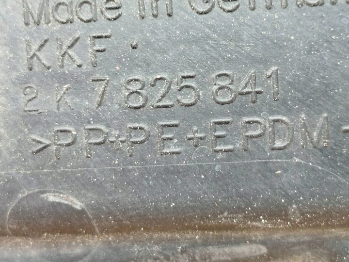 Прочая деталь двигателя Передняя сторона правая Volkswagen Caddy 2K7825841, фото 2