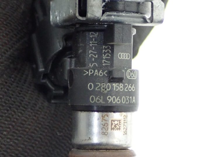 ТОПЛИВНАЯ РАМПА ФОРСУНКИ КОМПЛЕКТ 06L906031A AUDI A5 8T A4 B8 1.8T CJE 12 г., фото 6