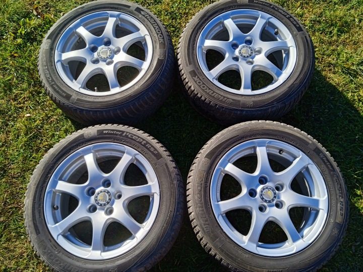 Литые диски 5x112 Skoda Octavia Audi VW Golf 5 6 Leon T-rock Шины 16, фото 1