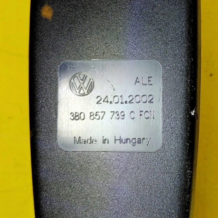 ЗАМОК РЕМНЯ БЕЗОПАСНОСТИ ЛЕВЫЙ ЗАДНИЙ VOLKSWAGEN PASSAT B5 3B0857739C NR1348, фото 7