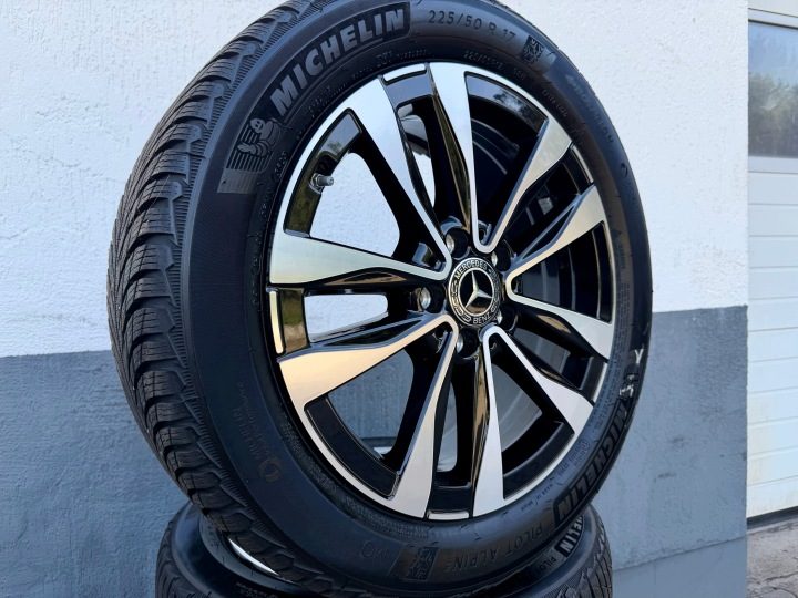 Литые диски Mercedes C класс W206 оригинальный Bicolor зимний передний + задний см., фото 1