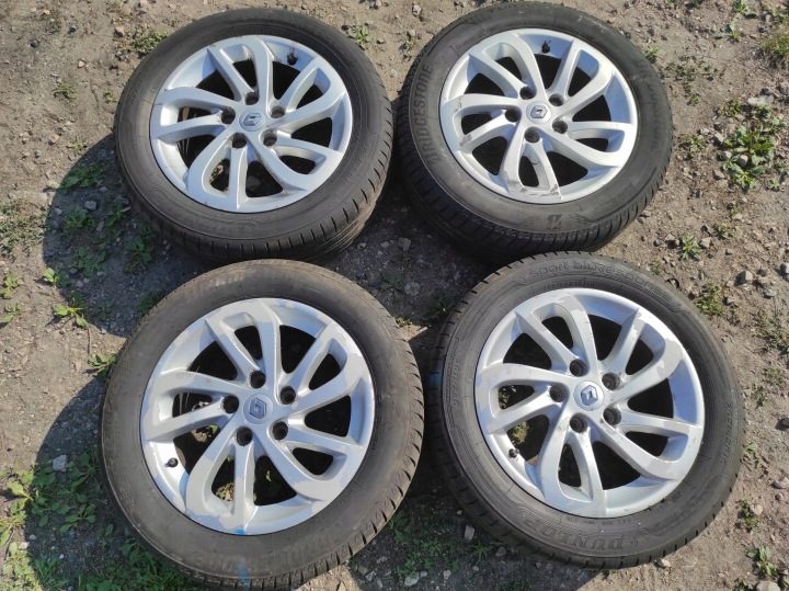 RENAULT 403000787R КОЛЕСА ЛИТЫЕ ДИСКИ 16 6.5J 5x114,3 ET47 205/55 R16, фото 1