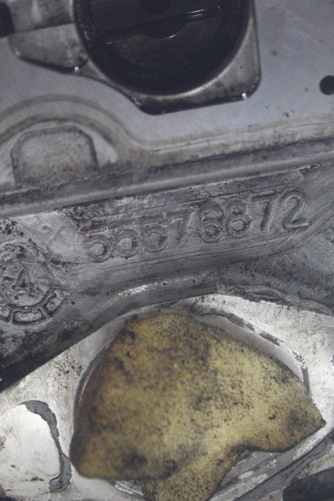 ГОЛОВКА БЛОКА ЦИЛИНДРОВ OPEL ASTRA J 1.7CDTI, фото 8
