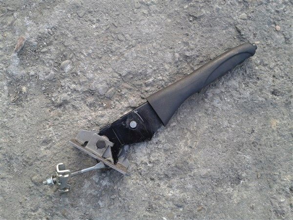 РЫЧАГ РУЧНОГО ТОРМОЗА PEUGEOT 206+ PLUS 3D EU, фото 2