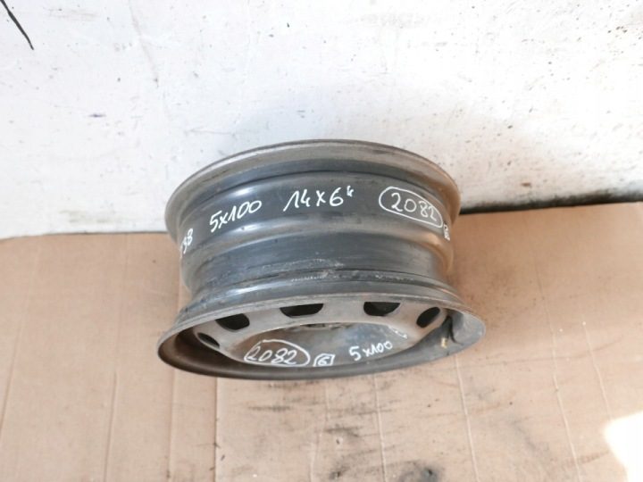 Штампованный диск Volkswagen 6.0" x 14" 5x100 ET 38, фото 4