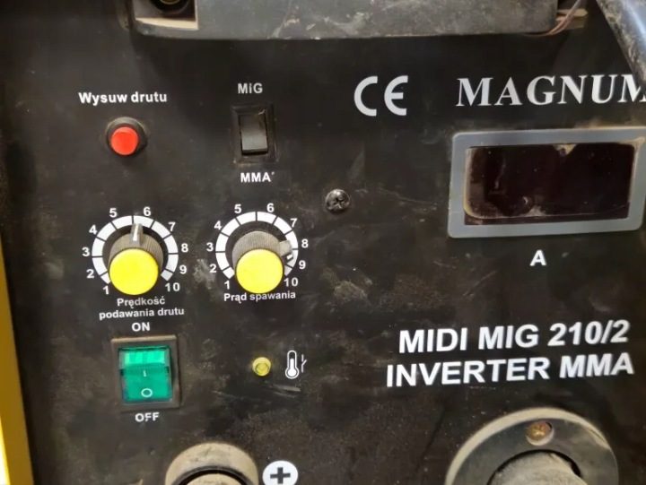 Полуавтомат сварочный Magnum Midi MIG 210/2 MMA (200A/230V/400V), фото 4