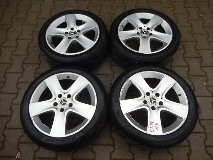 КОЛЕСА ДИСКИ ШИНЫ CLA РЕСТАЙЛИНГ W117 225/45/17 ЛЕТО, фото 1