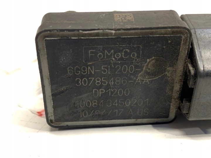 Датчик давления выхлопных газов DPF Ford Fiesta MK7 6G9N-5L200 1.6 75 л.с., фото 3