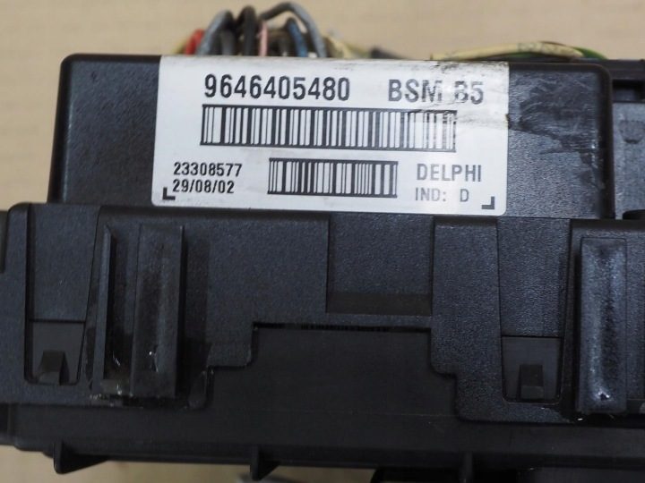 Модуль блок BSM Peugeot 206 207 307 Citroen C2 C3 9646405480, фото 10