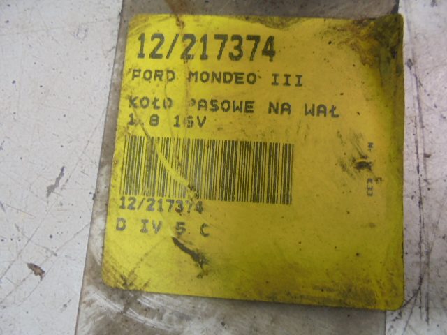 FORD MONDEO MK3 Шкив, фото 3