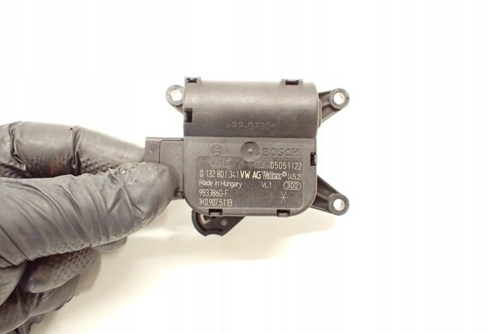 МОТОРЧИК ЗАСЛОНОК ПЕЧКИ VW GOLF VI 1.6TDI 08-16R 1K0907511B, фото 5