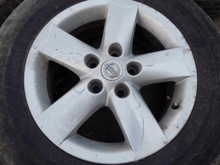 4× Литой диск Nissan OE 125a 5.5" x 16" 5x114.3, фото 3