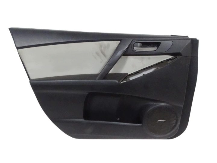 Обшивка двери левая передняя Водителя с логотип BOSE Mazda 3 II BL 2009-2013 EU, фото 1
