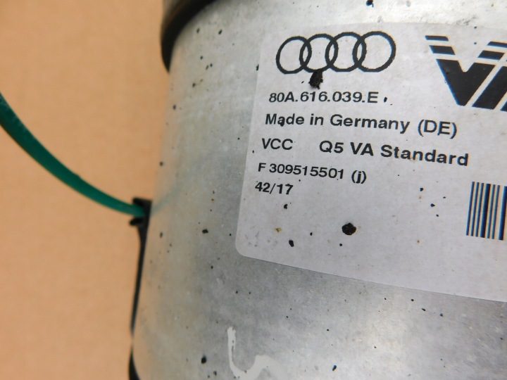 Амортизатор пневматический передний правый Audi Q5 SQ5 OEM 80A616039E, фото 4