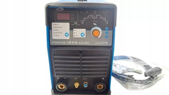 Сварочный инвертор Зарядное устройство МОСТ PONTIG 185S TIG AC/DC Комплект, фото 2