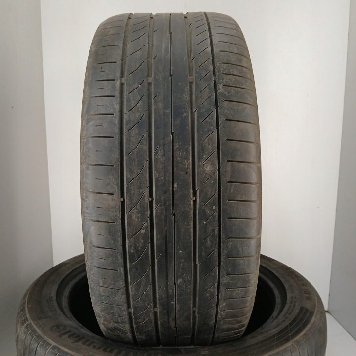 2× Шина летняя Continental ContiSportContact 5 255/45R18 99 Вт защита диска, Run Flat * - BMW, фото 2