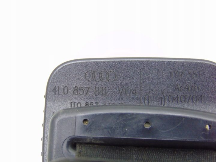 РЕМЕНЬ БЕЗОПАСНОСТИ ТРЕТИЙ 3 РЯД AUDI Q7 4L 4L0857811, фото 3