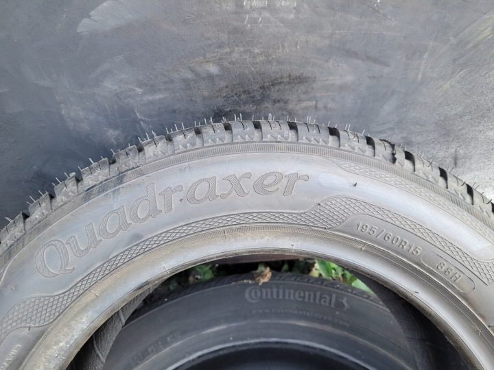 Шина всесезонная Kleber Quadraxer 195/60R15 88 H, фото 3