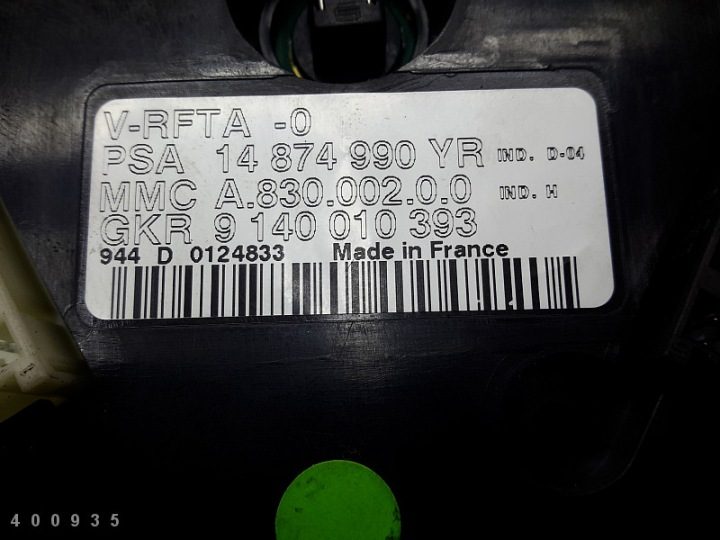 2003 Fiat Ulysse Модуль управления кондиционером 14874990 000200 9140010393, фото 6