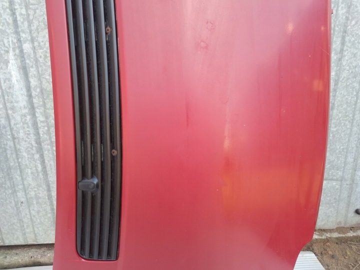 VW T4 капот двигателя красный, фото 4