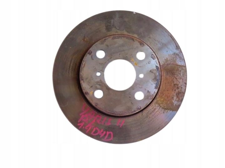 ТОРМОЗНОЙ ДИСК ПЕРЕДНИЙ 255 мм TOYOTA YARIS II 2006-2011 ГОД, фото 1