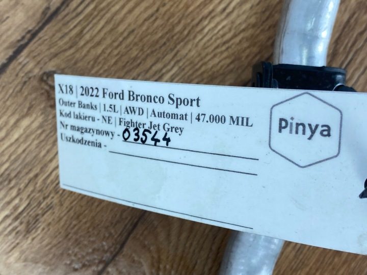 Трубки кондиционера FORD LX6H19N602NE 28212840 1.5L бензин 2021, фото 6