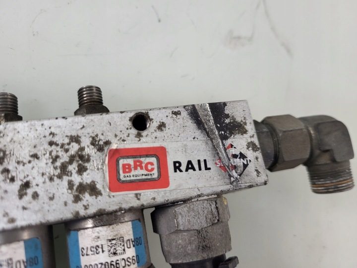BRC RAIL SEQUENT ТОПЛИВНАЯ РАМПА ГАЗА ГБО ФОРСУНКА 3-CYLINDRY, фото 4