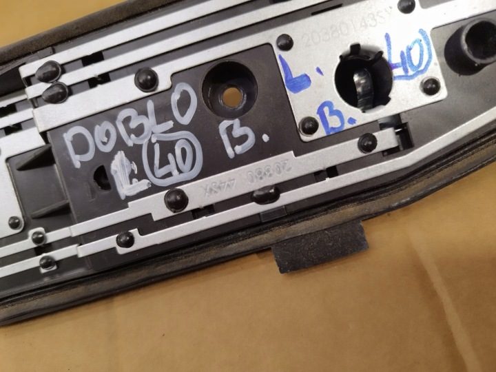 ПЛАТА ФОНАРЯ ЗАДНЯЯ ЛЕВАЯ FIAT DOBLO II ГОДА 2010-2015 20380751, фото 10